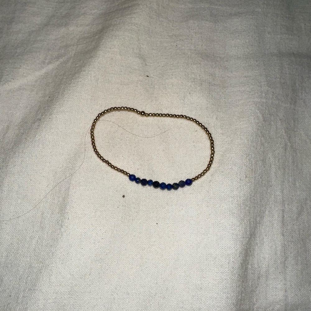 Enewton blue beaded bracelet